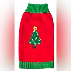 Holiday Living Red Dog Pet Sweater